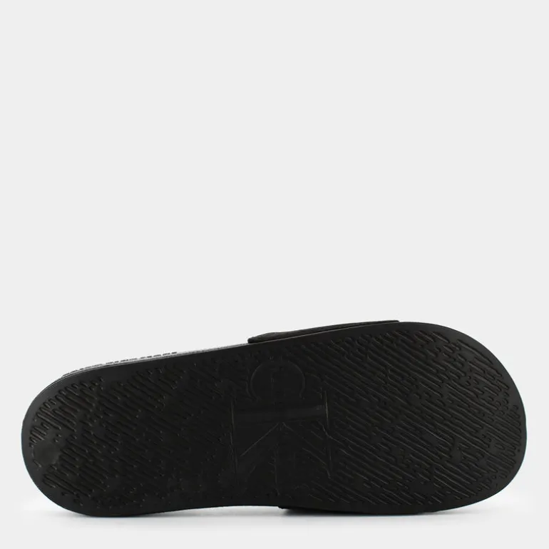 SLIDE MONOGRAM- CIABATTE BLACK/BRIGHT WHITE YM0YM00061