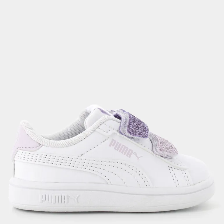 Smash 3.0 L Glitter Velcro V Inf- PRIMI PASSI White-Lavender Alert-Lilac Frost 395610