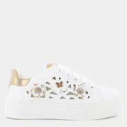 SNEAKERS BIANCO ORO AG17047