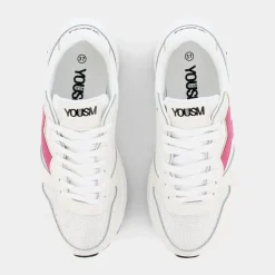 SNEAKERS BIANCO ROSA OW-E21D-06