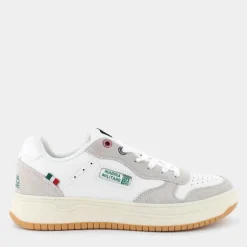 SNEAKERS BIANCO/VERDE MM-342