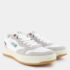SNEAKERS BIANCO/VERDE MM-342