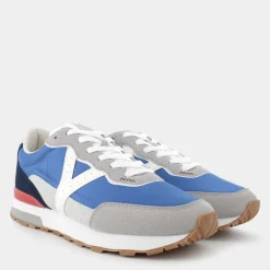 SNEAKERS BLU + GRIGIO + BIANCO HZ-E25U-04