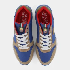 SNEAKERS BLU/MARRONE MM-2275