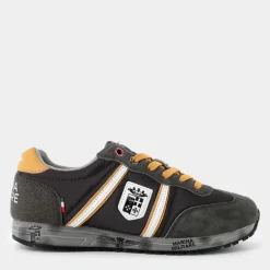 SNEAKERS GRIGIO/OCRA MM256