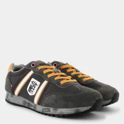 SNEAKERS GRIGIO/OCRA MM256