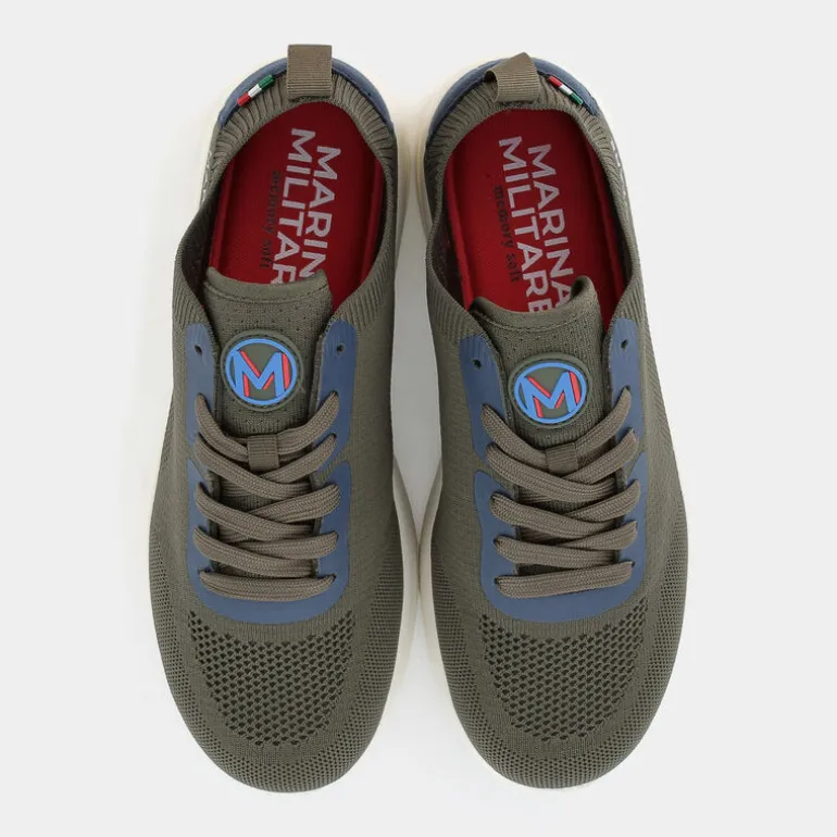 SNEAKERS VERDE MILITARE MM-2207