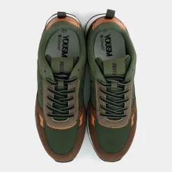 SNEAKERS VERDE MILITARE HZ-I24U-02