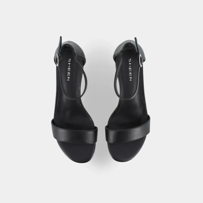 SOFT- SANDALI NERO DY-E24D-02