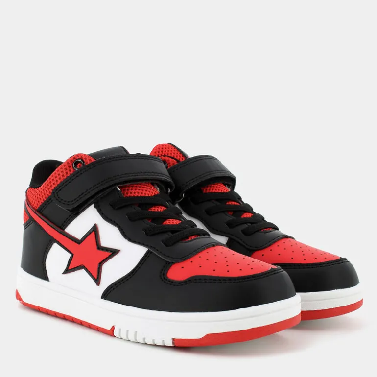 SPORTIVE NERO/BIANCO/ROSSO ES-I24S-09