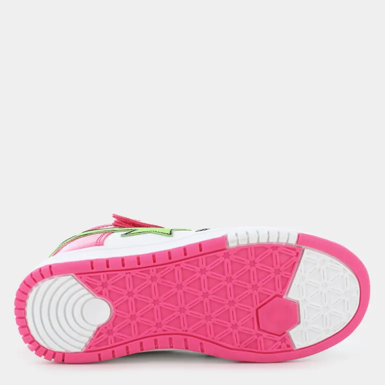 SPORTIVE NERO/FUCSIA/VERDE FLUO ES-I24S-19