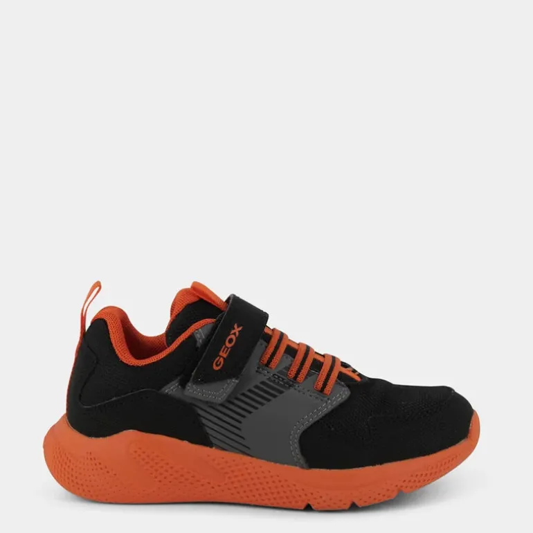 SPRINTYE- SNEAKERS BLACK/ORANGE J26GBA0CEFUC0038