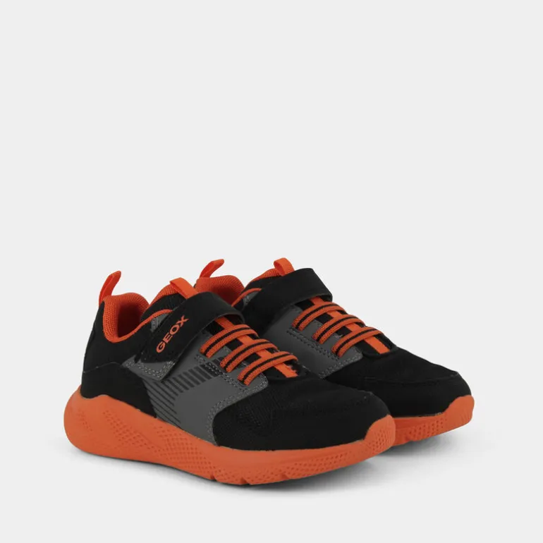 SPRINTYE- SNEAKERS BLACK/ORANGE J26GBA0CEFUC0038