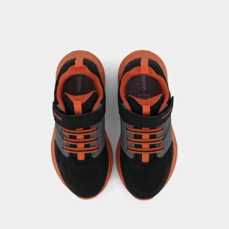SPRINTYE- SNEAKERS BLACK/ORANGE J26GBA0CEFUC0038