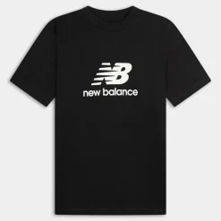 STACKED LOGO T-SHIRT- T-SHIRT BLACK MT41502
