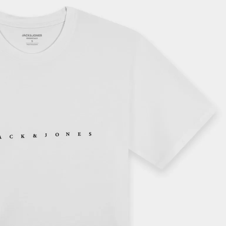 STAR JJ TEE SS- T-SHIRT WHITE 12234746