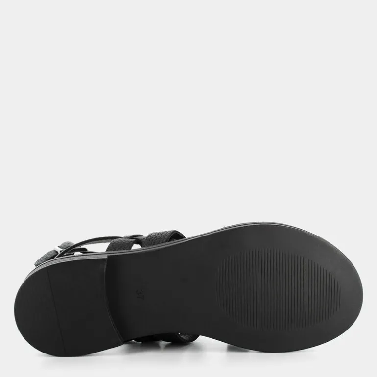 STASH- SANDALI NERO AP-E25D-04