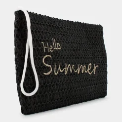 SUMMER- PICCOLA PELLETTERIA BLACK WO-E24-52