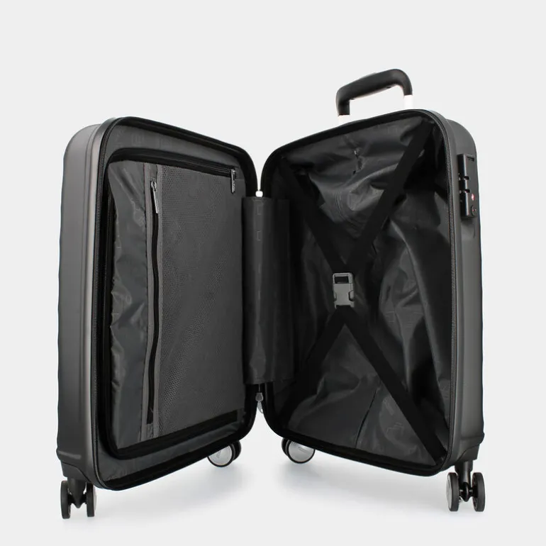 SUMMER SQUARE- TROLLEY MEDIO NERO MD9009902