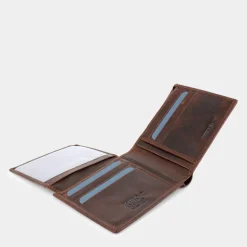 TEX6- PICCOLA PELLETTERIA MARRONE CBL-I24-31