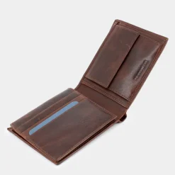 TEX6P- PICCOLA PELLETTERIA MARRONE CBL-I25-30