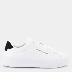 TH COURT LTH DETAIL ESS- SNEAKERS WHITE/DESERT SKY FM0FM05367