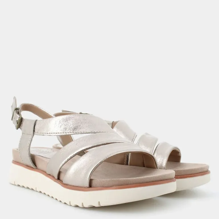 TIZIANA- SANDALI PLATINO IT-E25D-16