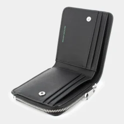 TJM LINEAR LOGO- PICCOLA PELLETTERIA BLACK 12921-BDS