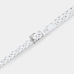 TRECCIA- CINTURE BIANCO CB-E24-01