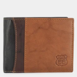 TULSA66- PICCOLA PELLETTERIA MULTI MARRONE 1568