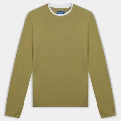 TWINN KNIT CREW NECK- MAGLIE E FELPE CEDAR 12227443