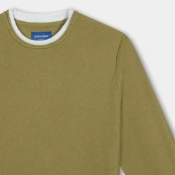 TWINN KNIT CREW NECK- MAGLIE E FELPE CEDAR 12227443