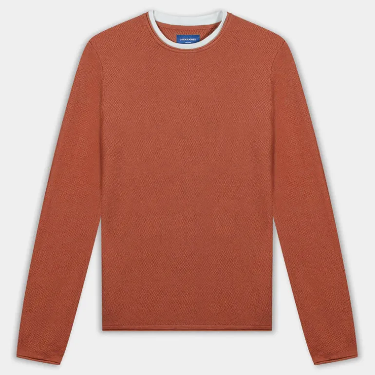 TWINN KNIT CREW NECK- MAGLIE E FELPE MARRONE 12227443