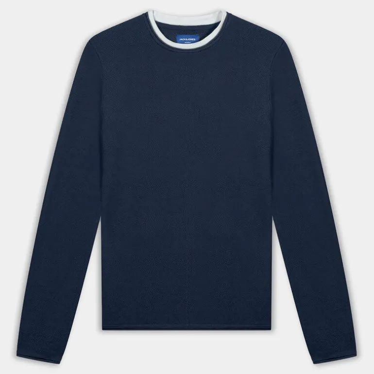 TWINN KNIT CREW NECK- MAGLIE E FELPE BLU 12227443