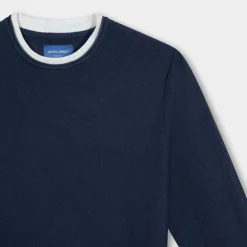 TWINN KNIT CREW NECK- MAGLIE E FELPE BLU 12227443