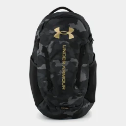 UA HUSTLE 6.0- ZAINI BLACK/METALLIC GOLD 1384672