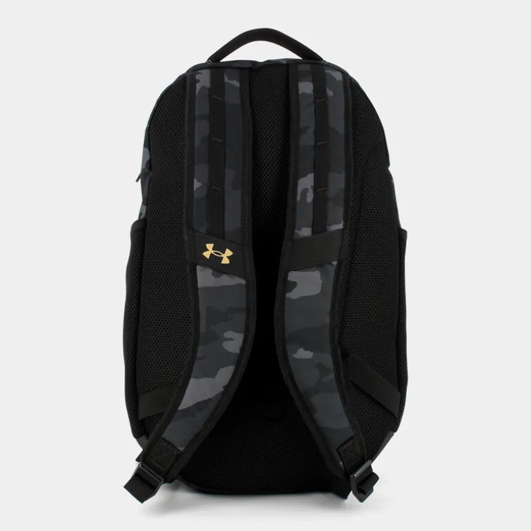 UA HUSTLE 6.0- ZAINI BLACK/METALLIC GOLD 1384672