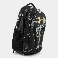 UA HUSTLE 5.0- ZAINI BLACK CAMO GOLD 1361176