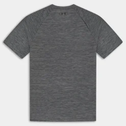 UA TECH TEXTURED SS- T-SHIRT CASTELROCK 1382796