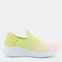 ULTRA FLEX 3.0- SPORTIVE Yellow Knit/Pink 150183