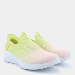ULTRA FLEX 3.0- SPORTIVE Yellow Knit/Pink 150183