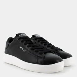 UNIVERSITY M DIRECT- SNEAKERS WHITE/BLACK RZ4O0014L