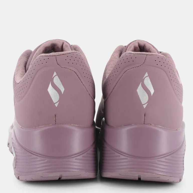 UNO- SPORTIVE Dk. Mauve Durabuck/Mesh 73690