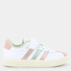 VL COURT 3.0- SPORTIVE ftwr white/linen green met./sandy pink met. IH4952