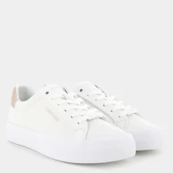 VULCANIZED LACE UP- SNEAKERS White/Metal Cameo HW021040K6