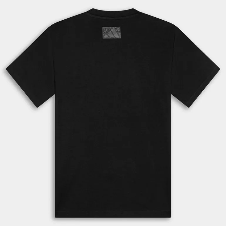 W C CAMO TEE- T-SHIRT Black JJ4110