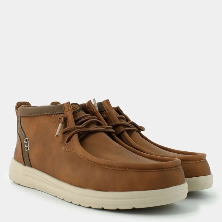 WALLY MID CLASSIC- SCARPONCINI COGNAC/TAN HD.42051