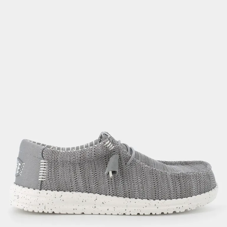 WALLY STRETCH SOX- MOCASSINI GREY HD.41898