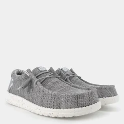 WALLY STRETCH SOX- MOCASSINI GREY HD.41898