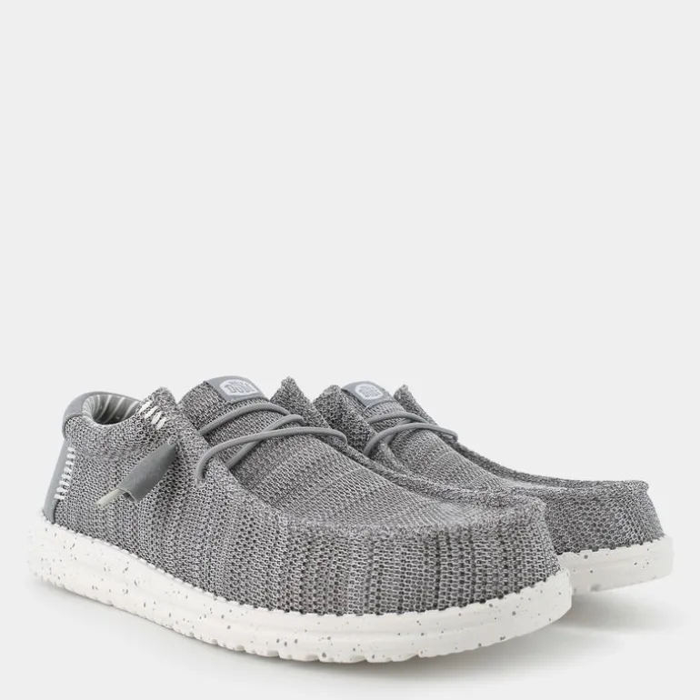 WALLY STRETCH SOX- MOCASSINI GREY HD.41898